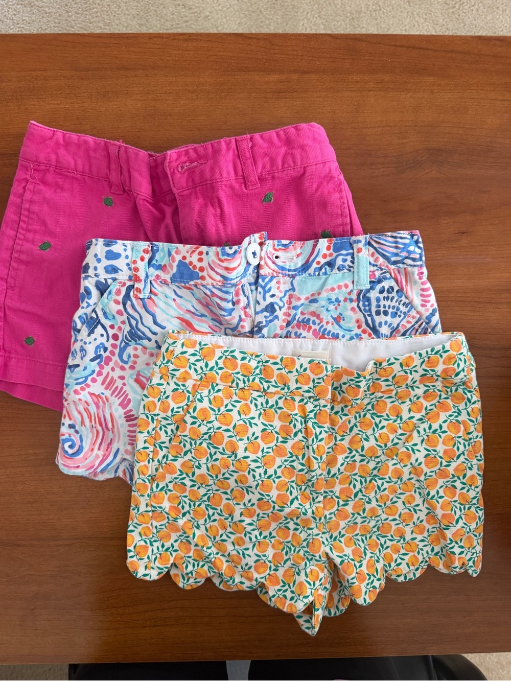 Kids Shorts - One Ralph Lauren, One Lilly Pulitzer, One Crew Cuts - Size 6